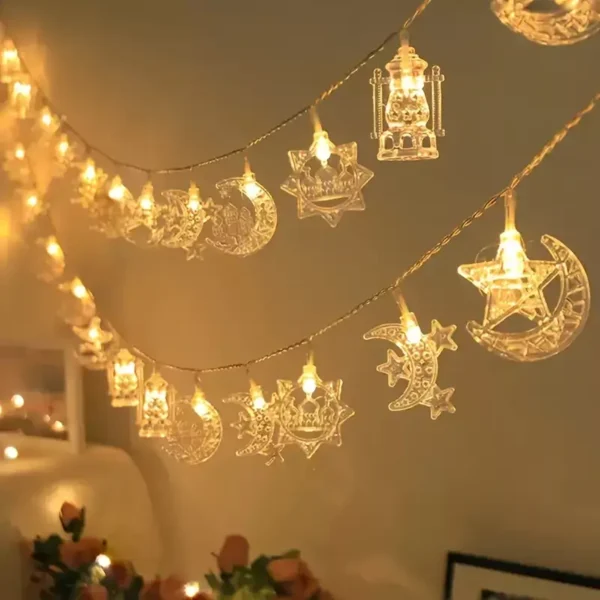 STAR MOON FAIRY LIGHT