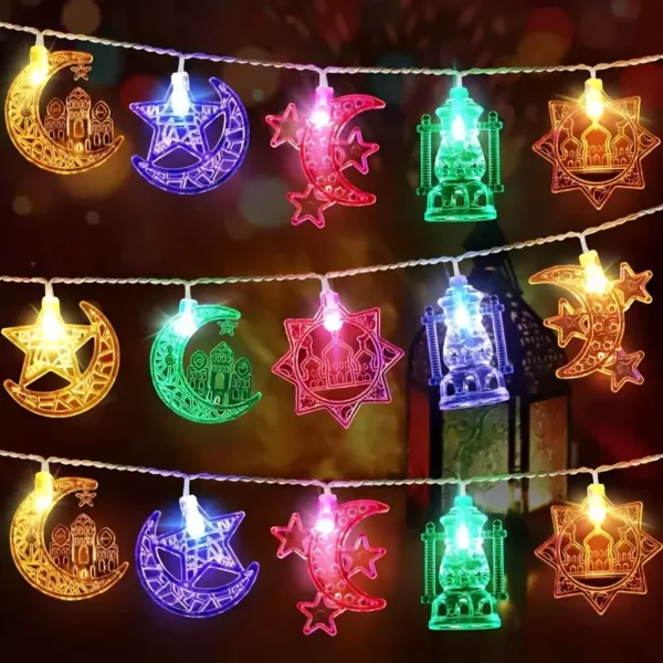 STAR MOON FAIRY LIGHT - Image 2